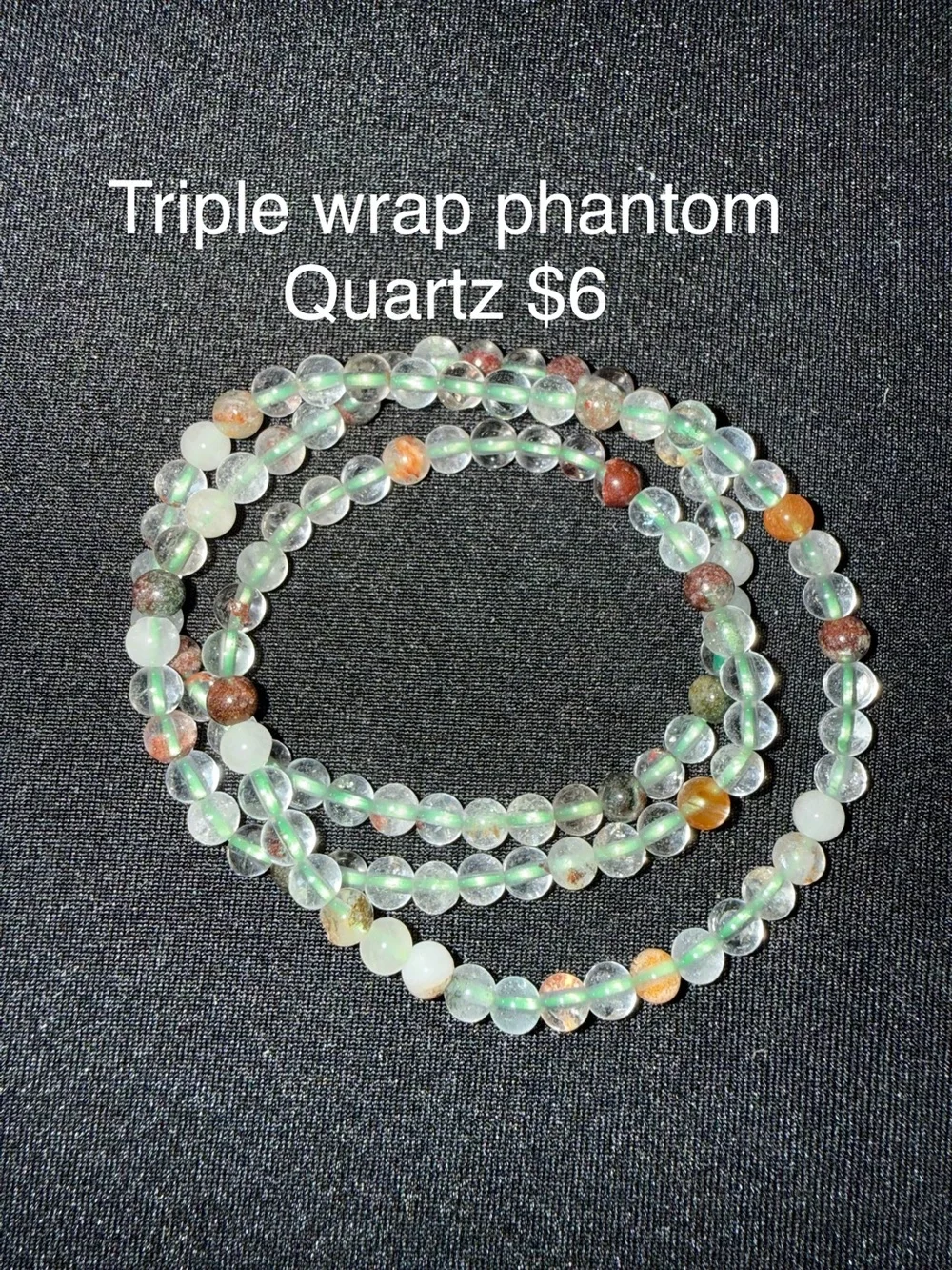 Variety of authentic neutral color crystal bracelets